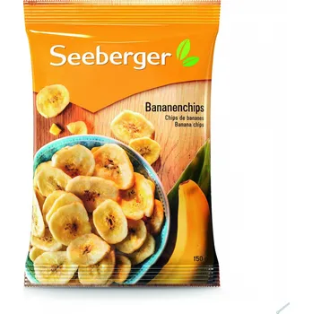 Sušené ovoce Seeberger Banánové chipsy 150g