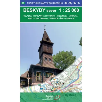 Beskydy sever 1:25 000 - Geodézie On Line (2017)