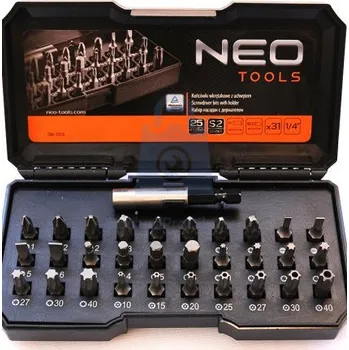 Bit Sada bitů 31 dílná, NEO tools sada, balení 1 ks