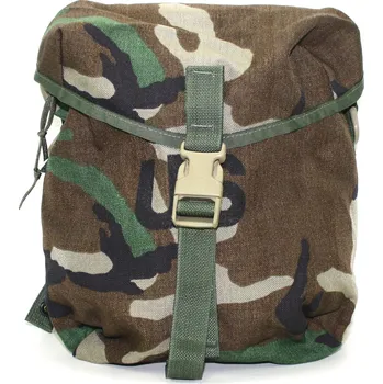 U.S. GOVT.CONTRACTOR Sumka, pouzdro univerzální Sustainment Pouch - woodland Barva: Písková spona - nová sumka