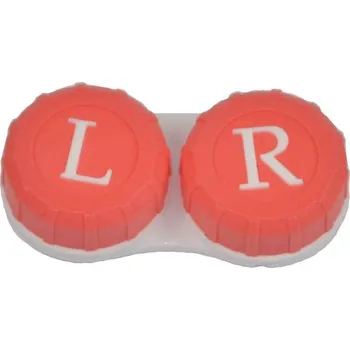 Kontaktní čočky Klasické pouzdro barevné - červené