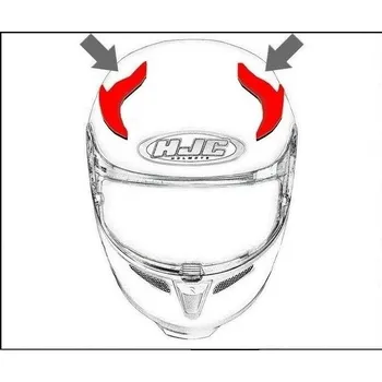 Motodoplněk HJC ventilace RPHA 11 Horní Misano MC2