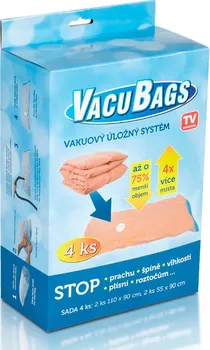 Pytel na prádlo Home Life Vacu Bags Klasik 4 ks