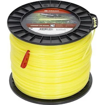 Struna kulatá žlutá 3,0mm x 281 m Round Kramp