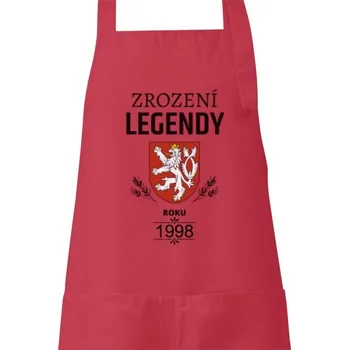 Kuchyňská zástěra Zástěra s potiskem Parádní kuchařská zástěra Zrození LEGENDY roku ....
