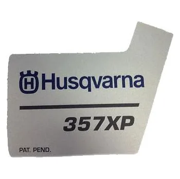 Nálepka kryt starteru Husqvarna 357XP