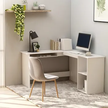 vidaXL Rohový psací stůl 120 x 140 x 75…