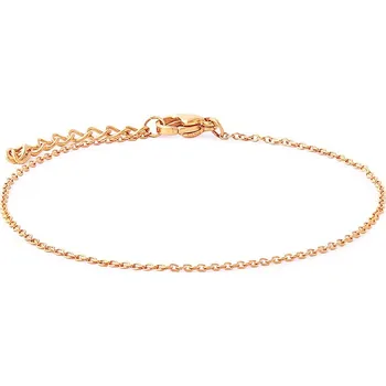 Náramek Šperky4U Zlacený ocelový náramek - OPA1647-RD