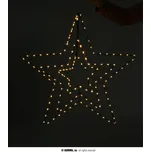 Guirma Vánoční závěsná svítící hvězda 58 cm, 142 LED