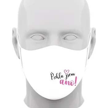 Nákrčník Nákrčník/bandana s potiskem Svatební rouška pro nevěstu