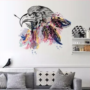 Samolepící dekorace Živá Zeď Samolepka na zeď Orel