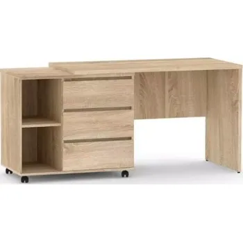 Psací stůl Psací stůl s otočným kont. REA Roy-dub bardolino - pravá