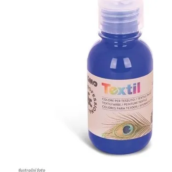 Speciální výtvarná barva Barva na textil PRIMO 125ml - 500 modrá