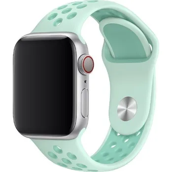 Příslušenství k chytrým hodinkám eses Silikonový řemínek pro Apple Watch - Mátový, S, M, L - 42mm, 44mm, 45mm, 49mm