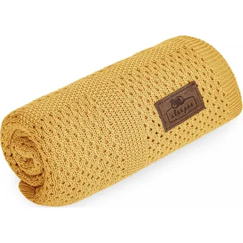 Dětská deka Sleepee Bambusová deka Ultra Soft Bamboo Blanket hořčicová