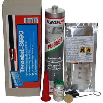 Průmyslové lepidlo Teroson Bond 480 (PU 8590) - sada černé polyuretanové lepidlo