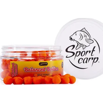 Boilies Sportcarp Method feeder balanced Boilies 9mm Příchuť: Wild Honey