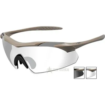 Sluneční brýle Střelecké sluneční brýle WileyX Vapor s výměnnými skly, coyote / pískové