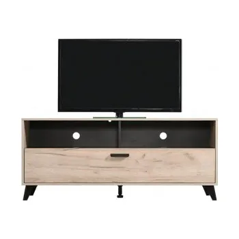 Televizní stolek Televizní stolek Taylor - dub šedý/černý