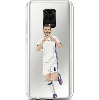 Pouzdro na mobilní telefon Kryt Xiaomi Redmi Note 9 Pro silikon Fotbalista 2 (obal neboli pouzdro na Xiaomi Redmi Note 9 Pro)