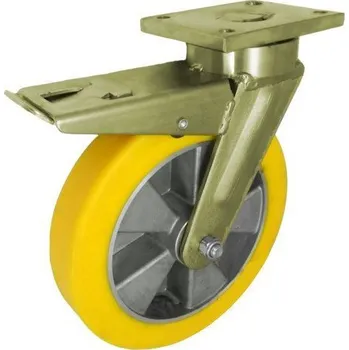 Pojezdové kolečko Polyuretanové kolo 250 mm otočná vidlice