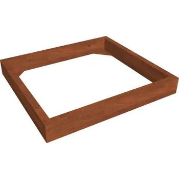 Policová skříň HOBIS sokl čtverec 40x36cm 5cm - S 400, bílá + doprava zdarma