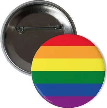 Odznáček s potiskem Gay odznak