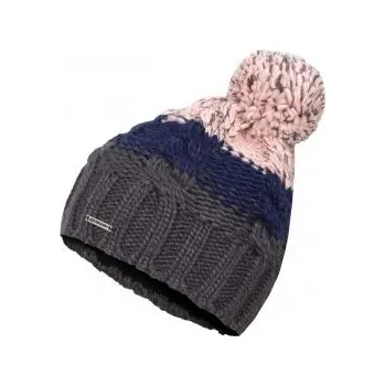 Čepice Hannah Kumy JR seashell pink Univerzální; Šedá čepice