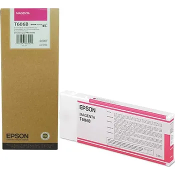 Počítačové příslušenství Epson T606B00 purpurová (magenta) originální cartridge