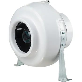Průmyslové topidlo Dalap TURBINE P 200 STARK Ventilátor do potrubí radiální Ø 200 mm s vyšším výkonem, plastový