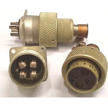 Elektrická zásuvka Konektor ŠR 17.141.04 pár