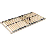 Lamelový rošt Postelia SUPER 28 nepolohovací 200 x 100 cm - plně vybavený šesti-zónový lamelový rošt s aktivními patkami