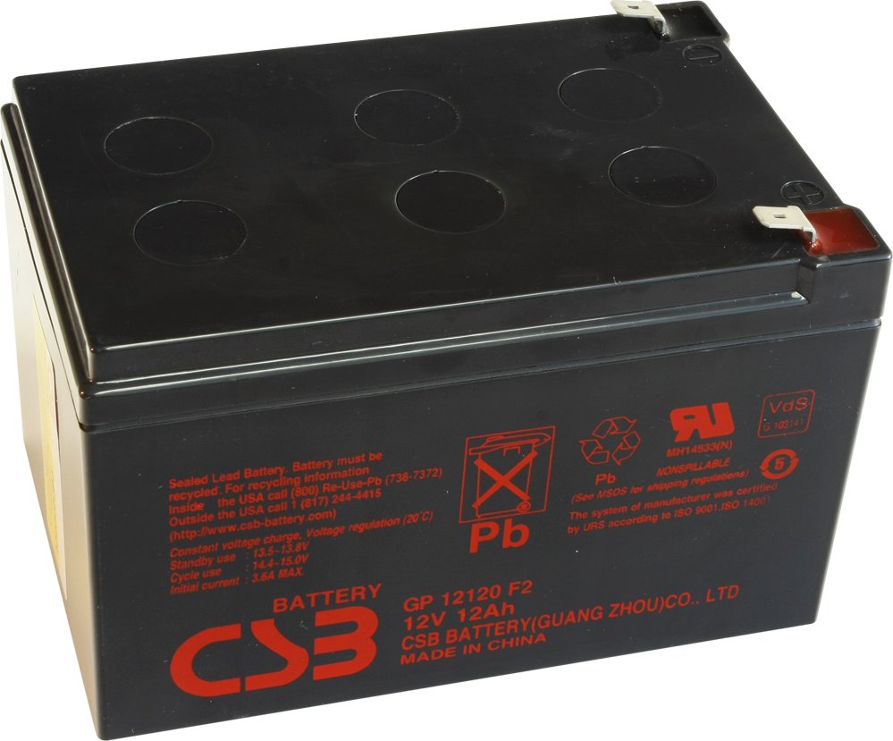 akumulátor CSB GP12120F2 (12V/12Ah)