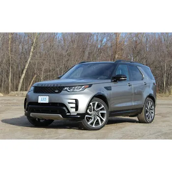 Auto-moto Příčníky Land Rover Discovery V 2017- integrované podélníky