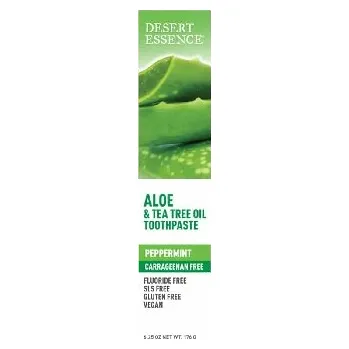 zubní pasta Zubní pasta aloe a tea tree oil 176g Desert Essence