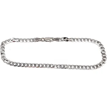 Náramek Decentní stříbrný náramek s očky