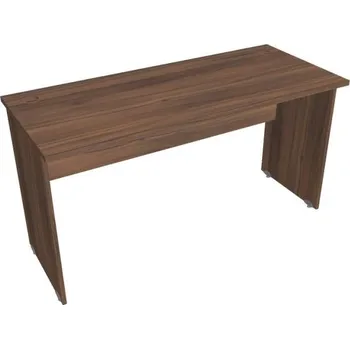 Kancelářský vozík HOBIS stůl pracovní rovný - GE 1400, ořech + doprava zdarma