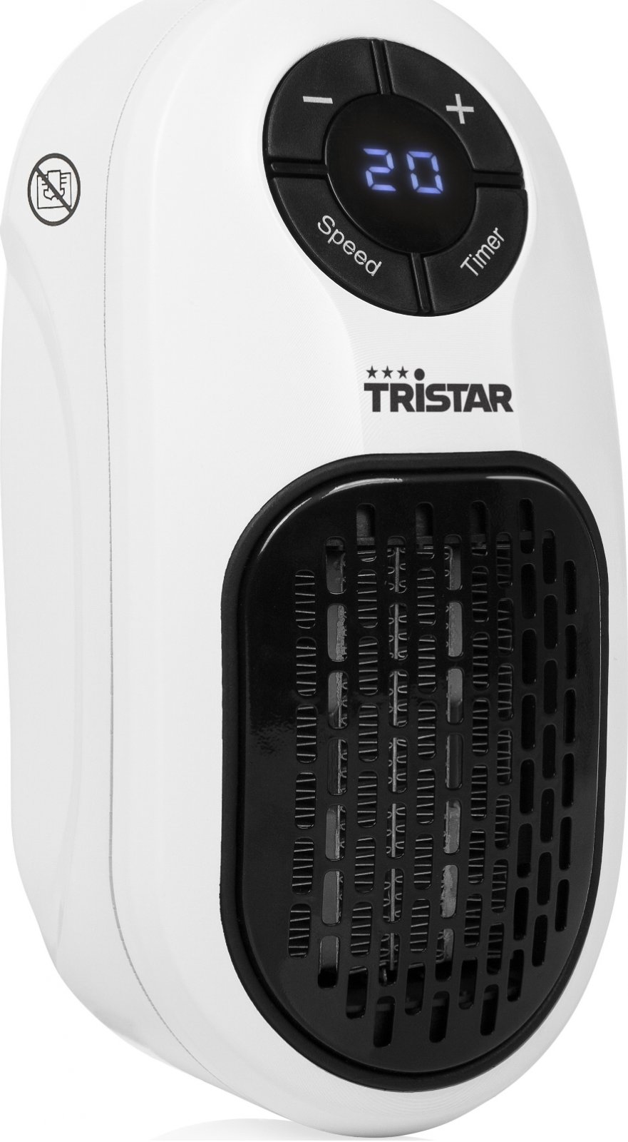 Přímotop do zásuvky Tristar KA-5084 s časovačem, 400 W
