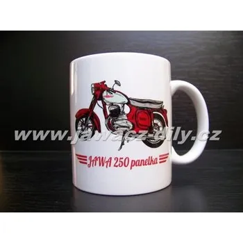 Hrnek s motivem Jawa 250 Panelka