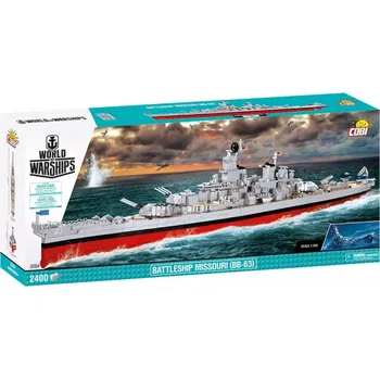 Stavebnice COBI Recenze COBI World of Warships 3084 Bitevní loď Missouri BB-63