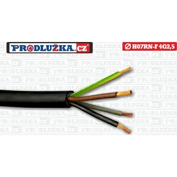 Prodlužovací kabel Prodlužka.cz H07RN-F 4G2,5