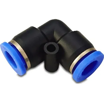 Cyklo nářadí Pneumatická nástrčná spojka 90° EPU na vzduch 16mm (Pneumatická nástrčná spojka 90° EPU na vzduch 16mm)