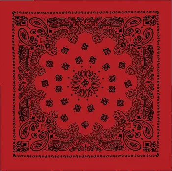 Šála ROTHCO šátek JUMBO TRAINMEN / WESTERN velký ČERVENO-ČERNÝ