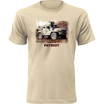 Pánská móda Triko eXc PATRIOT PÍSKOVÉ vel.S