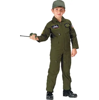 ROTHCO kombinéza dětská US TOP GUN FLIGHT ZELENÁ