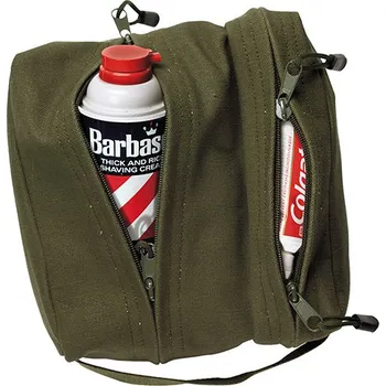 Cestovní taška ROTHCO taška cestovní se dvěma kapsami na hygienu ZELENÁ