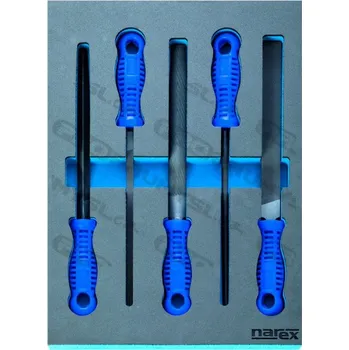 Modul pilníků pro mechaniky 250mm/5dílů, NAREX-MODUL, M 5-dílů pilníky