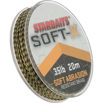 Starbaits šňůra Soft X Dark Green 20m Nosnost: 25lb Získejte slevu -5% za registraci v e-shopu