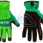 Rukavice zahradní - syntetická kůže, Verto 8'', balení 1 pár