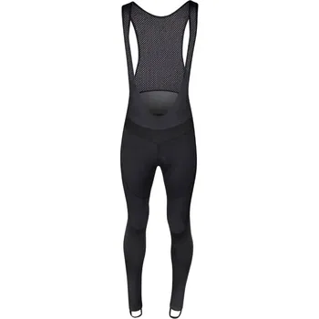 Cyklistické kalhoty Kalhoty Force Bright se šráky a vložkou, černé XL